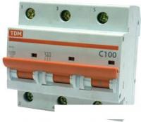 Выключатель автоматический TDM Electric ВА 47-100 3Р 100А (C) 10кА SQ0207-0077