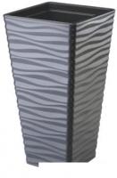 Кашпо Form-Plastic Sahara Dunes 3950-014 (антрацит)