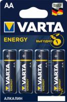 Батарейка Varta Energy LR6 AA Alkaline 04106213414 4 шт