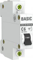 Выключатель автоматический EKF ВА 47-29 1P 6А (С) 4.5кА mcb4729-1-06C
