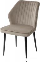 Стул M-City Seattle-V 461MC03827 (латте 25 велюр/черный)