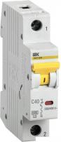 Выключатель автоматический IEK ВА 47-60M 1п 40А C MVA31-1-040-C