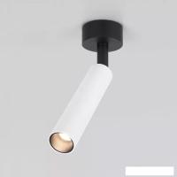 Точечный светильник Elektrostandard Diffe 85268/01 (белый/черный)