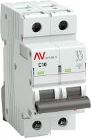 Выключатель автоматический EKF Averes AV-6 2P 10A (C) 6kA mcb6-2-10C-av