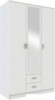 Шкаф распашной Anrex Romano 3D2SZ (белый)