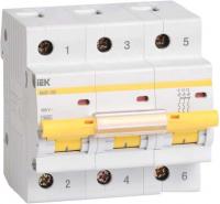 Выключатель автоматический IEK ВА 47-100 10А 3P 10кА С MVA40-3-010-C