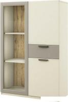 Шкаф-витрина Anrex Modern 1V2D1S (персидский жемчуг/игристый ликер)