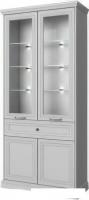 Шкаф-витрина Anrex Valencia 2V2D1SН (серый)
