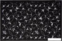Придверный коврик Vortex Samba фотопечать Лилии 60x90 22403 (черный)