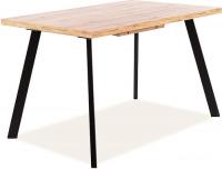 Кухонный стол Signal Brick BRICKDAC120 (дуб артизан/черный)