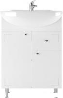 Айсберг Тумба под умывальник Уют 60 Классик с верхним ящиком В1