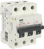 Выключатель автоматический IEK AR-M10N-3-C010