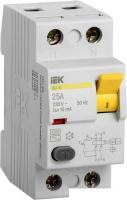 Устройство защитного отключения IEK ВД1-63 2Р 25А 10мА MDV10-2-025-010