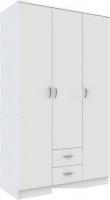 Шкаф распашной Anrex Romano 3D2S (белый)