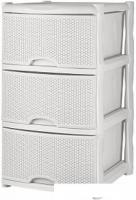 Комод Keeplex Rattan KL377212048 (белое облако)