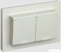 Розетка IEK Brite РСбш12-3-44-БрКр