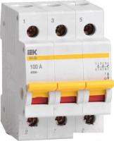 Выключатель нагрузки IEK ВН-32 3Р100А MNV10-3-100