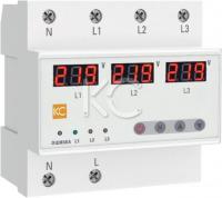 Реле контроля фаз КС RVF-3-63A 82738