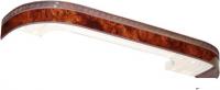 Карниз для штор Legrand Греция 48067467 (2.4 м, трехрядный, корень ореха)