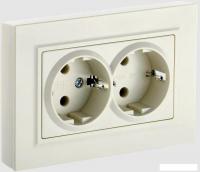 Розетка IEK Brite РС12-3-БрКр