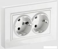 Розетка IEK Brite РСш12-3-БрБ