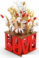 Ваза EWA Vase I love you