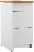 Шкаф напольный ЭлиГард Urban ШСК (с) 40 3Я (белый/дуб ланселот)