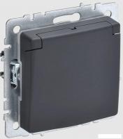 Розетка IEK Brite РСбш10-3-БрГ