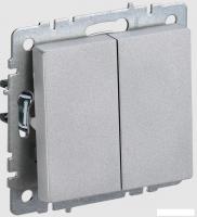 Выключатель проходной IEK Brite ВС10-2-6-БрА