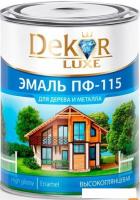 Эмаль Dekor ПФ-115 20 кг (кипарис)