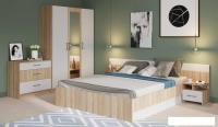 Комплект мебели для спальни Империал Алёна 3 (дуб сонома/белый)