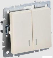 Выключатель IEK Brite ВС10-2-1-БрКр