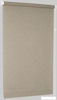 Мини рулонные шторы Delfa Сантайм Лен СРШ-01 МД2404 62x170 (серый)