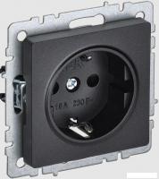 Розетка IEK Brite РС11-1-0-БрЧ