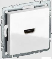 Розетка HDMI IEK Brite РHDMI-0-БрБ