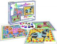 Набор для рисования SentoSphere Aquarellum Цирковые лошади 6090