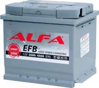 Автомобильный аккумулятор ALFA EFB 50 R (50 А·ч)