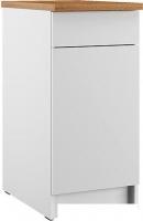 Шкаф напольный ЭлиГард Urban ШСК (с) 40 1Я (белый/дуб ланселот)