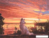 Картина по номерам Lori Вечерняя прогулка Кпн-192