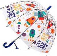 Зонт-трость RST Umbrella 060A (прозрачный/синий)