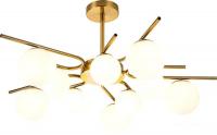 Люстра средней высоты Escada Sphere 642/10P G9*40W Brass