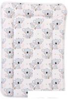 Пеленальная доска Polini Kids Коала на комод 70x50 0002630 (розовый/серый)