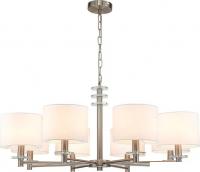 Подвесная люстра Escada Novella 641/8PL E14*60W Satin nickel