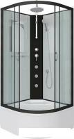 Душевая кабина Niagara NG-6708-14BKTG 90x90x210