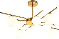 Люстра средней высоты Escada Sphere 642/8P G9*40W Brass