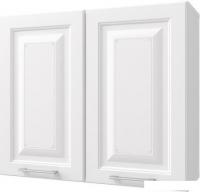 Шкаф навесной Горизонт Классик 80 навесной (белый эмалит)