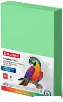 Офисная бумага BRAUBERG А4 80 г/м2 500 л 115213 (зеленый)