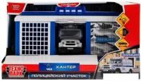 Паркинг Технопарк Пост ГАИ с машинкой ВАЗ 2106 GARAGE-22SL1XCAR-POL