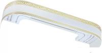 Карниз для штор Legrand Монарх 48069558 (2 м, белый глянец)