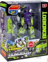 Трансформер Bondibon Bondibot Бетономешалка ВВ5932 (зеленый)